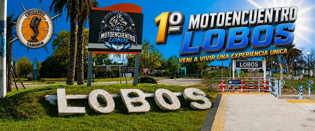Flyer de 1° Motoencuentro Lobos, por motoencuentrolobos