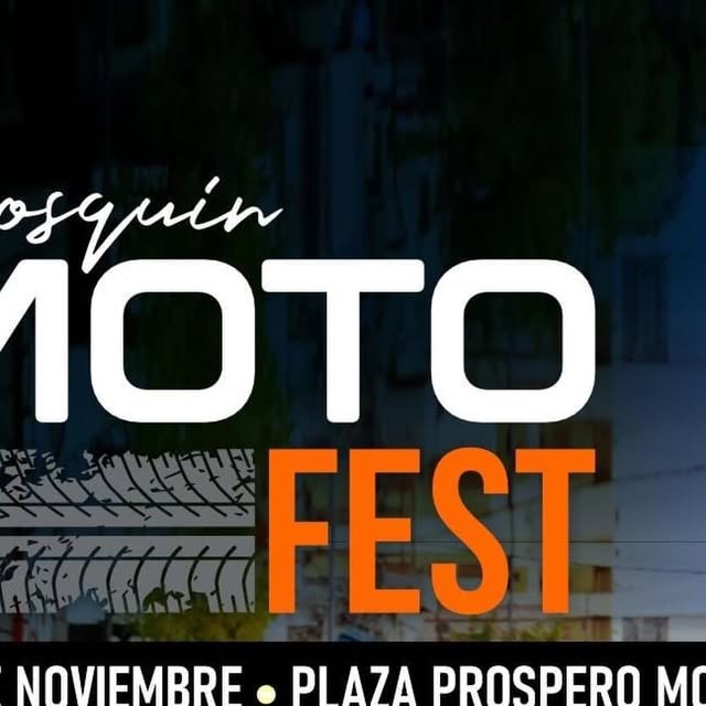 Flyer de 2° Cosquín Moto Fest — Plaza Próspero Molina, por cosquinturismo